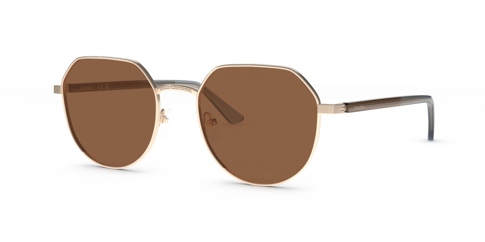 Calvin Klein CK23125S Sunglasses 717 Gold