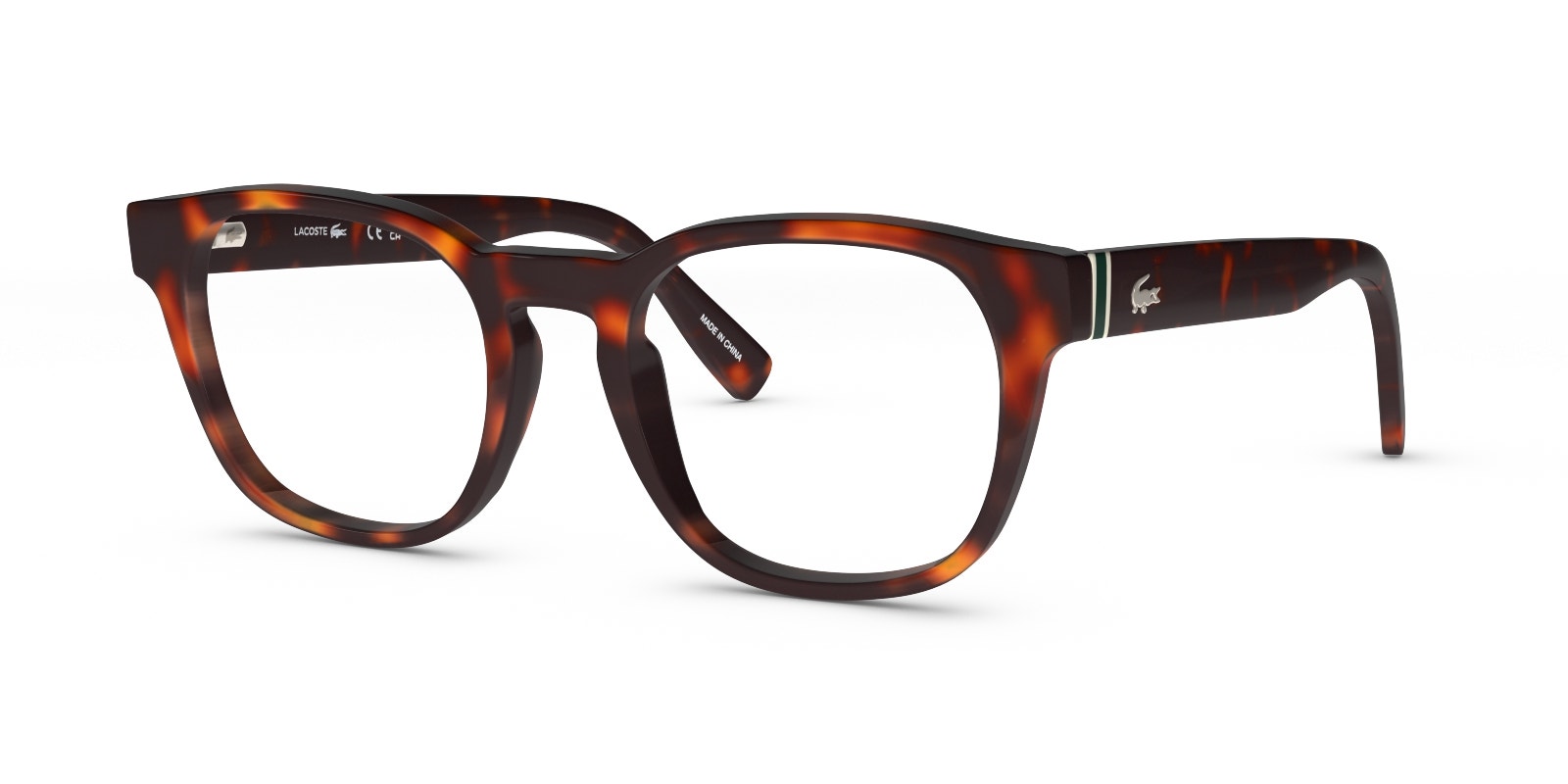 Lacoste tortoise eyeglasses clearance