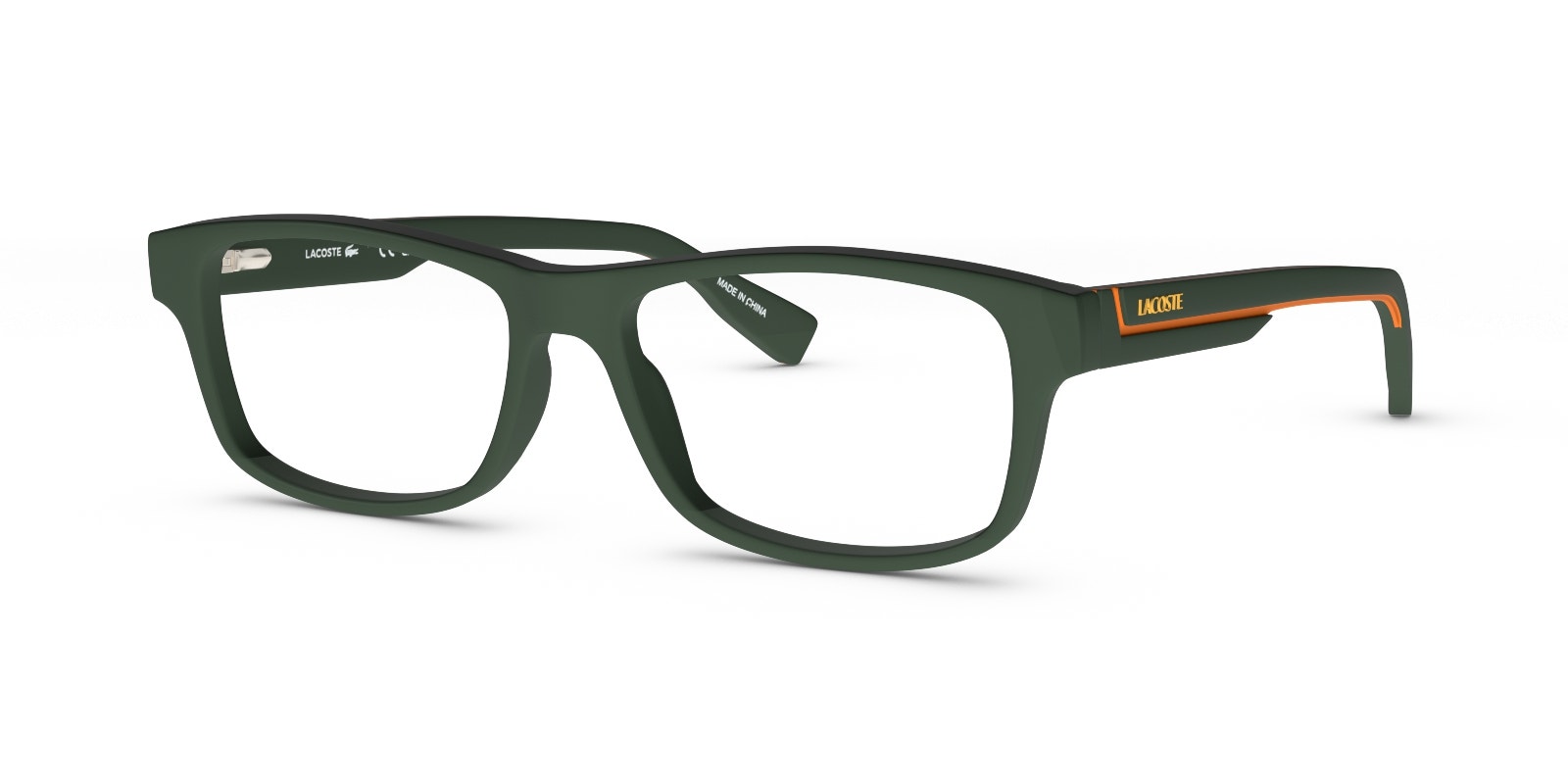 Lacoste L2707N Men Eyeglasses Green Dark Befitting