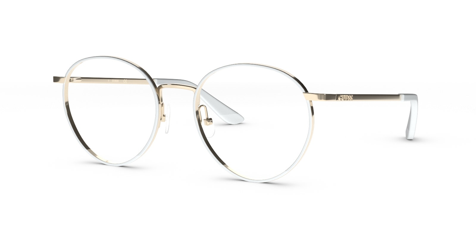 Guess GU2725 Women Eyeglasses (White Gold) | Befitting