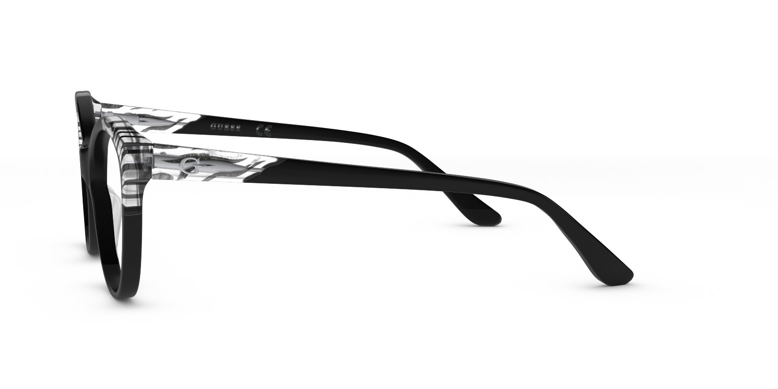 Guess GU2818 Women Eyeglasses (Black Animal) | Befitting