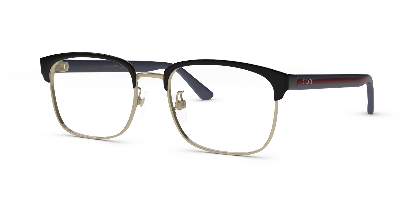 Gucci GG0934OA Men Eyeglasses Black Befitting